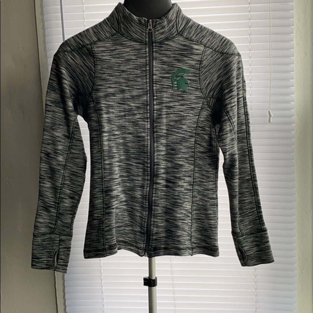 Michigan State zip up jacket